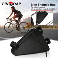 Bicycle Triangle Bag Bike Frame Front Tube Bag Waterproof Cycling Bag Tool Pack Convenient Bicycle Storage Bag Cycling Equipment