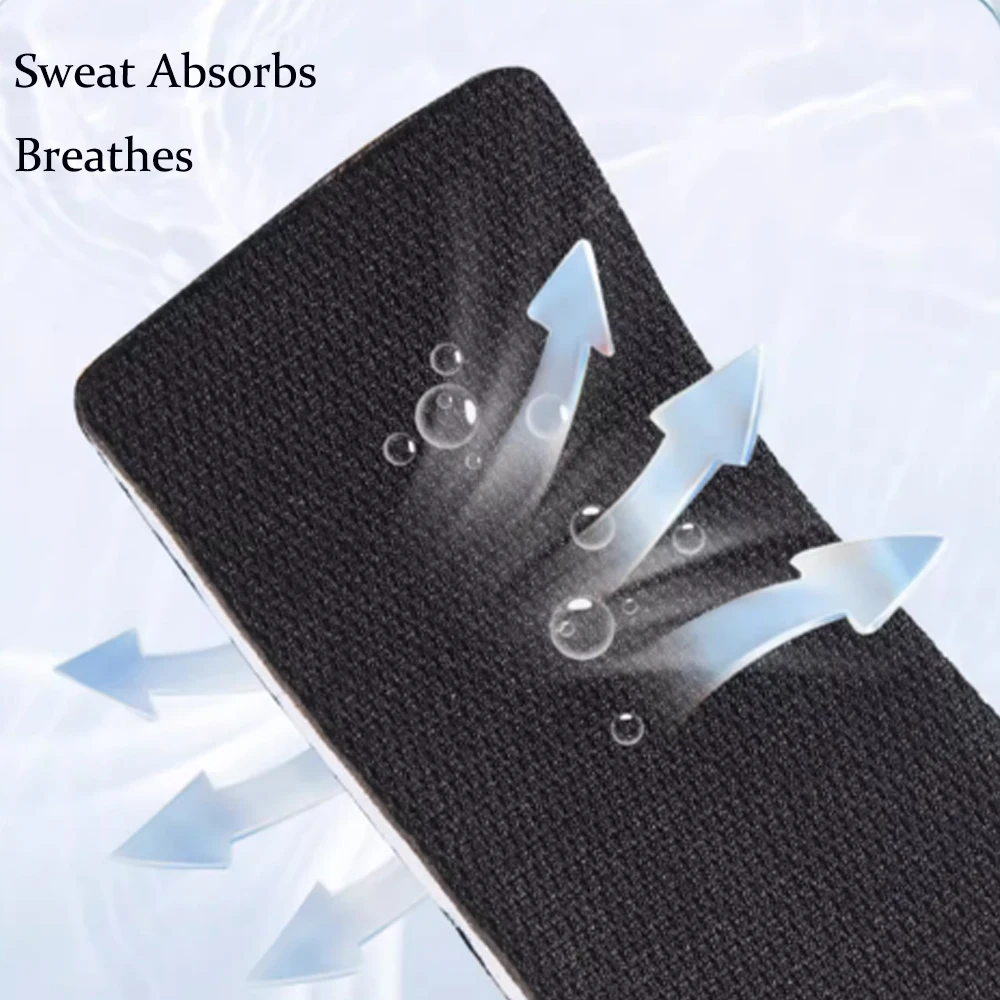 2-4 سنتيمتر نعال رغوة الذاكرة للأحذية الرجال الارتفاع زيادة قوالب تنفس العرق ماصة النعال للأقدام تشغيل الملحقات