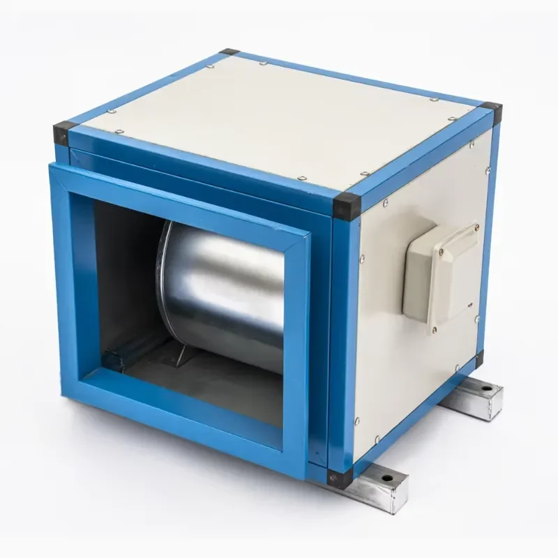 

Silent Duct Centrifugal Fan Box Ultra-low Noise Compact Structure OEM Customizable Galvanized Steel AC Motor 380V Exhaust