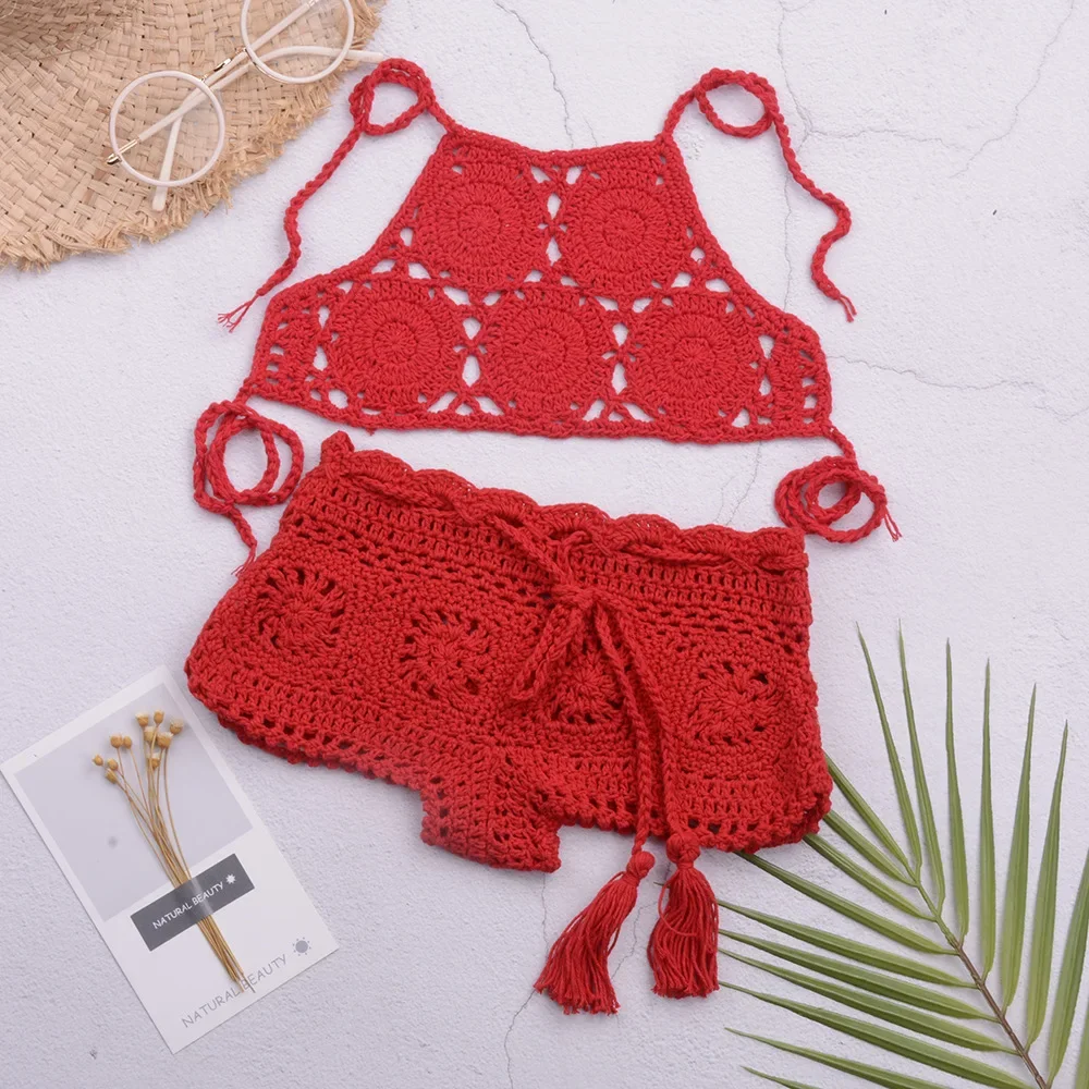 Best-selling Beach Fashion Children's Hot Spring Swimming Suit for Girls - Two-piece Set of Bikini