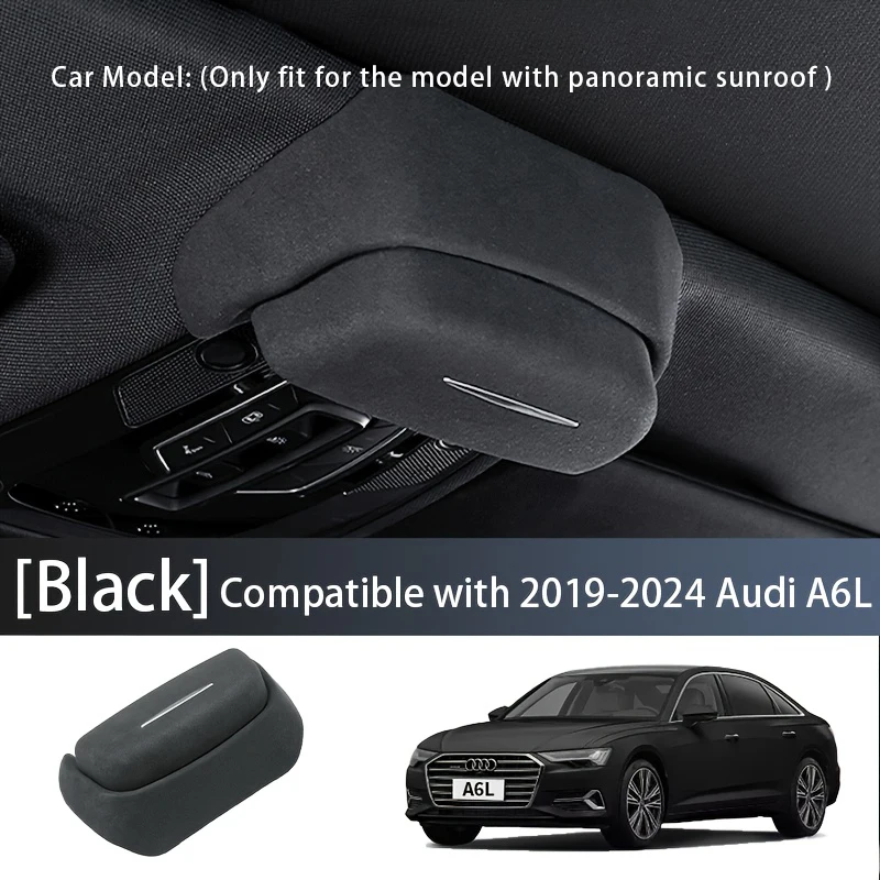 Auto Brillendoos Dak Zonnebril Opslag Clip Auto Levert Interieur Modificatie Accessoires ABS Voor Audi A4L/A6L/Q5L Accessoires