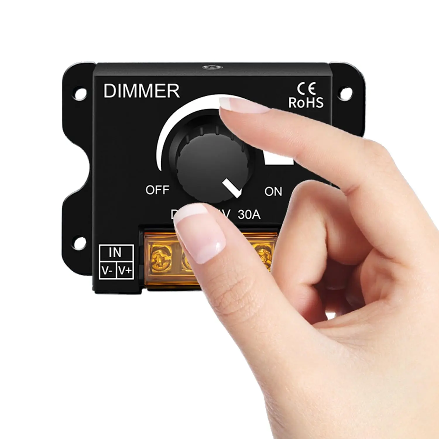 Upgrade Your Lighting Control with a DC 12V-24V LED Dimmer Switch at Only .45!