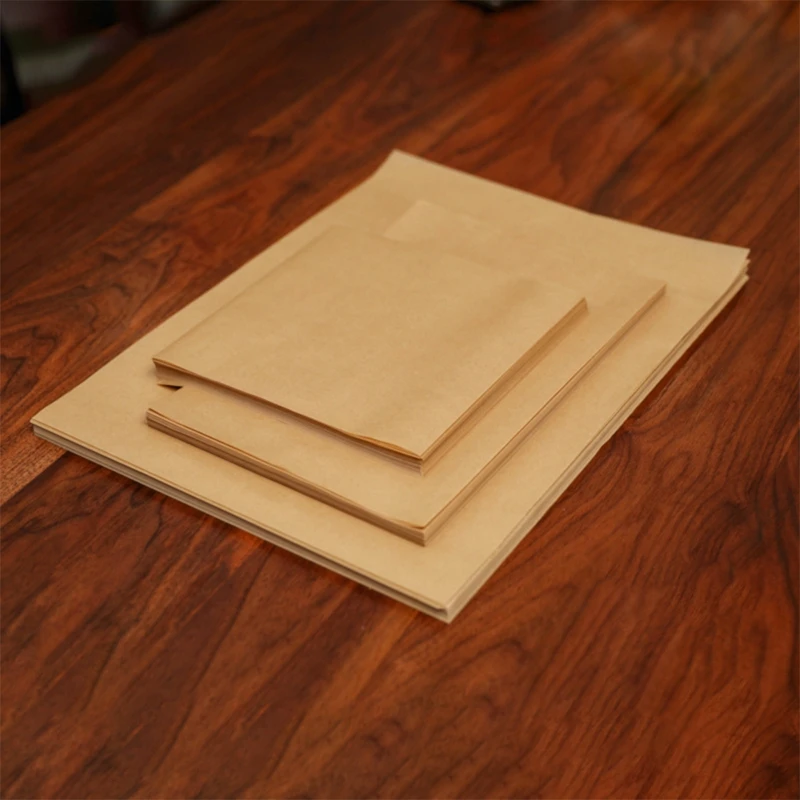 200 шт. 9x13 дюймов неотбеленные листы пергаментной бумаги пищевая бумага для выпечки с силиконовым покрытием антипригарные кухонные листы для духовки