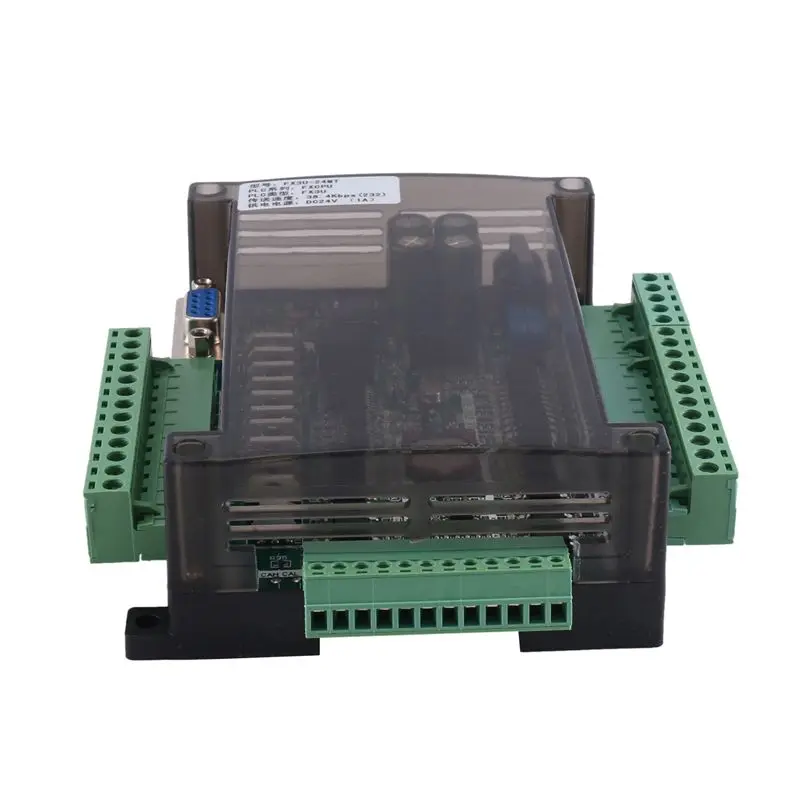 Ingenious-3X FX3U-24MT PLC Industrial Control Board 14 Input 10 Output 6AD 2DA With 485 Communication And RTC(B)