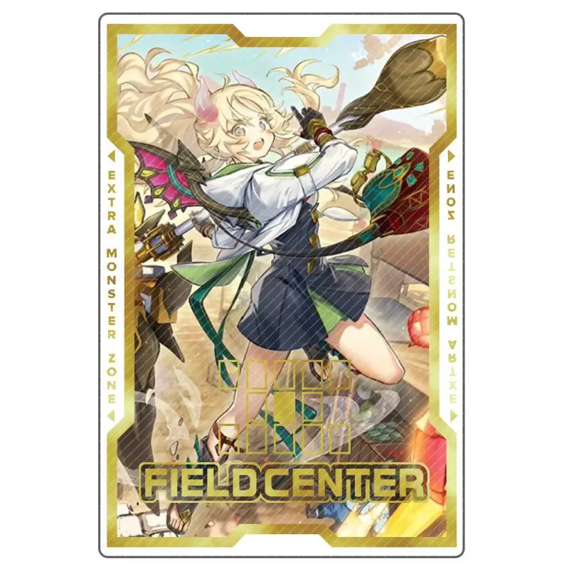 Yugioh Card Field Center Card Mago scuro Ragazza Foresta bianca Aromage Rosmarino Cartesia Anime Gioco Carta acrilica Partizione regalo