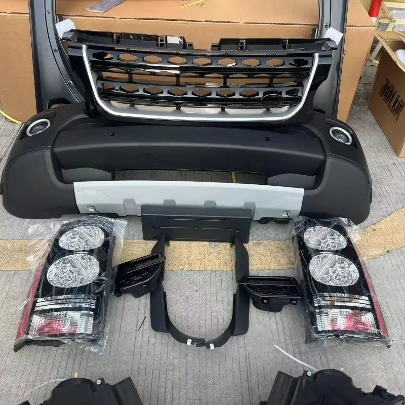 For Discovery III/IV Upgrade Body Kits New Version 12V Front Headlights Tail Lights Super Bright LED 6000k for New