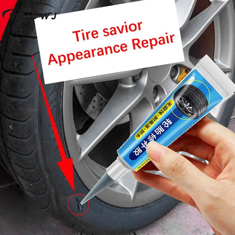 

Black Tyre Repair Instant Car Tire Repair Glue Liquid Strong Rubber Glues Wear-resistant Rubber Non-corrosive Adhesive Glue