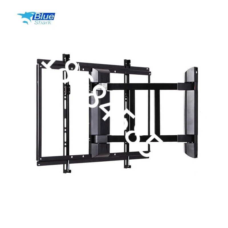 

High quality 65''Inch to 90''Inch screen Adjustable rotary Manual and electric telecontrol for Hotel Folding rotary TV mounts