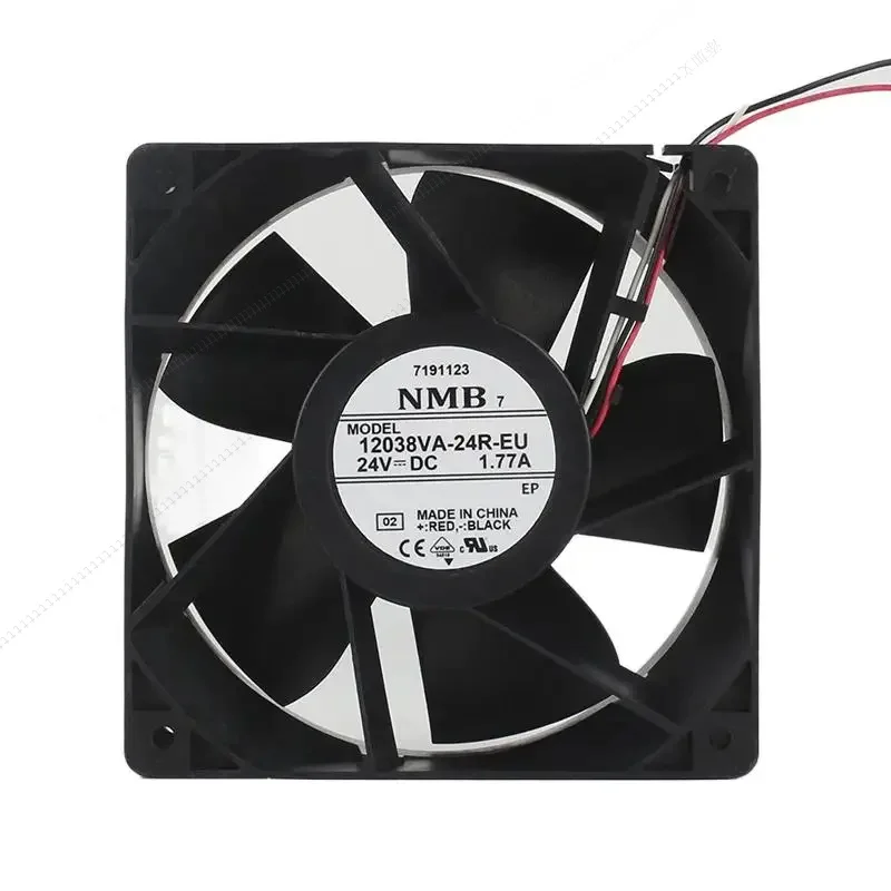 W nuevo NMB 12038VA-24R-EU/FL DC24V 1.77A 12cm convertidor de frecuencia ventilador de refrigeración de gran volumen de aire 120*120*38MM