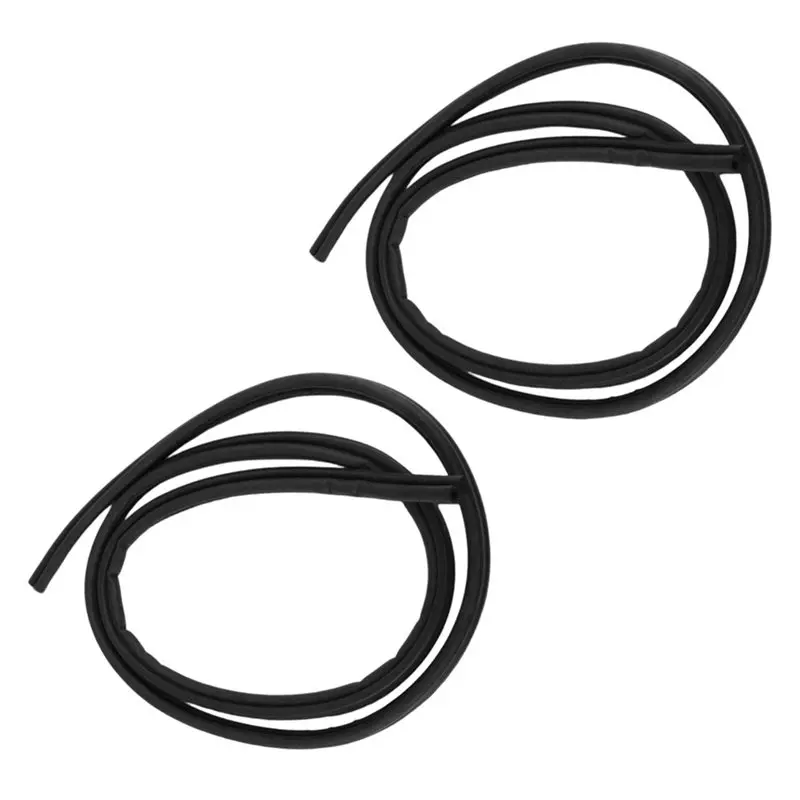 Weatherstrip Seal 1 Pair For Toyota 4Runner 1996- 2002 Front Door 6231135013 6231235013 Sllence Open Sealing Strip