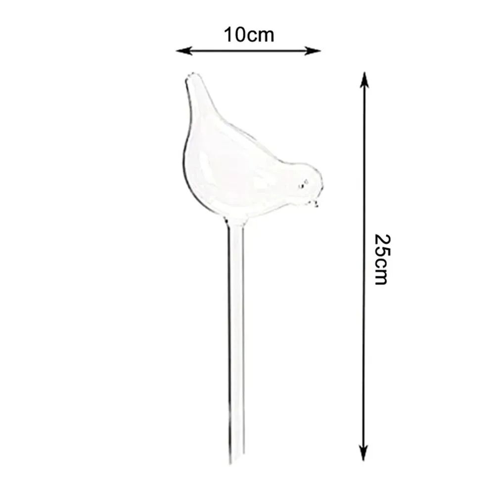 Gorgeous Handcrafted Glass Irrigation Tool Featuring a Beautifully Designed Bird Shape to Enhance Your Garden Decor