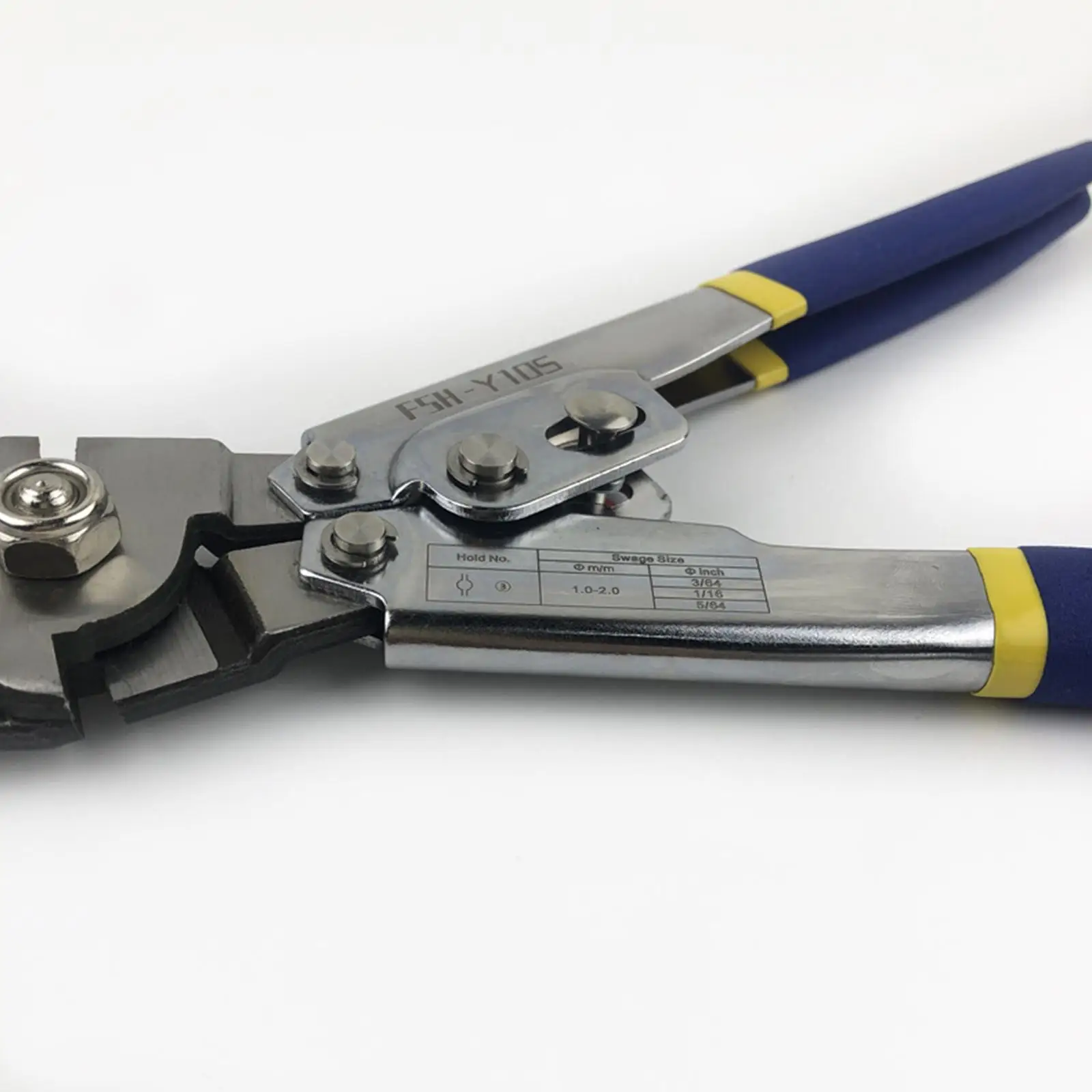 Wire Crimping Tool Kit Comfort Grip Cutting Scissor Versatile Labor Saving Cable Cutter Figure 8 Clamp Tool Wire Rope Crimper