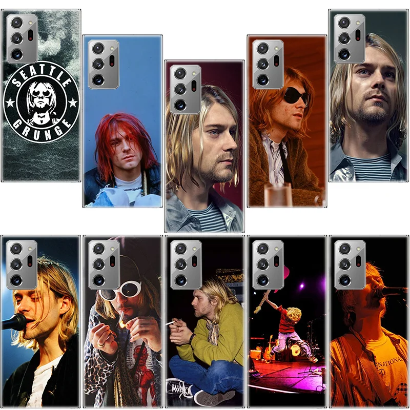 

Retro Singer Kurt Cobain Phone Case for Samsung A17 A37 A57 A07 A16 A26 A36 A56 A05S A15 A25 A35 A55 Galaxy A03 A13 A23 A33 A53