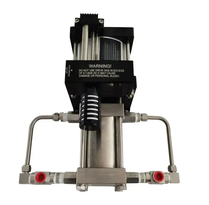 

Top Selling Model:GB08T 20--50 Bar Double Acting Pneumatic Driven Natural Booster Pump