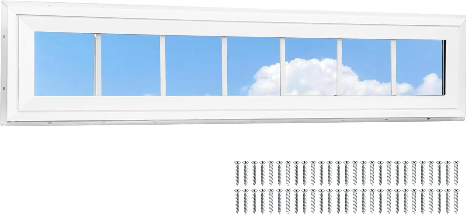 Vinyl Transom Window, 12
