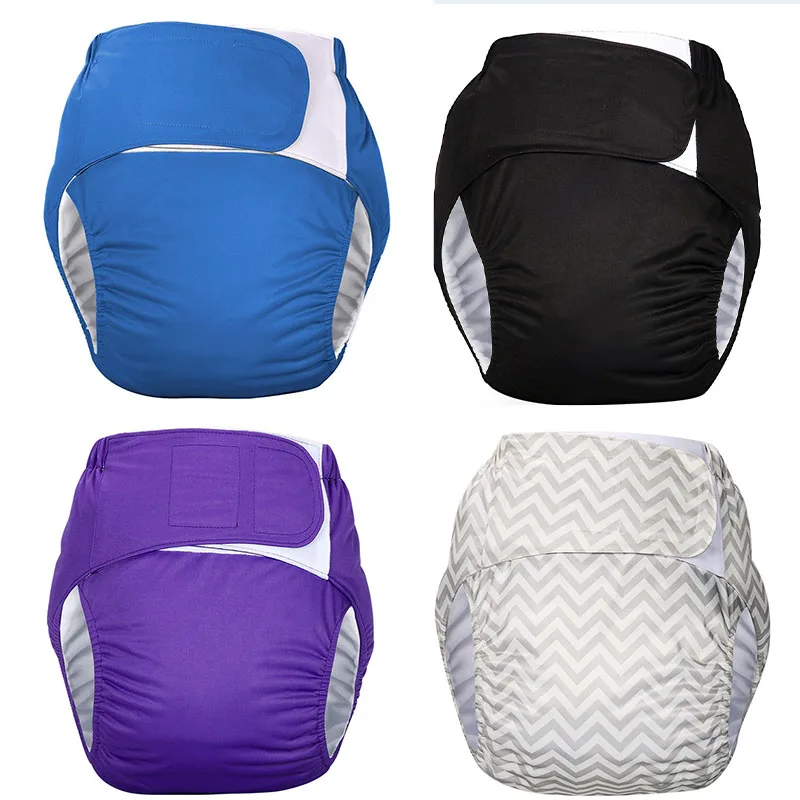 

Large Adult Diaper Incontinence Pads Pants with Leak Proof Design for Elderly Incontinence Care Reusable Cloth Diapers