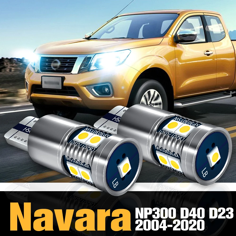 

2pcs Canbus LED Clearance Light Parking Lamp Accessories For Nissan Navara NP300 D23 D40 2004-2020 2011 2012 2013 2014 2015 2016