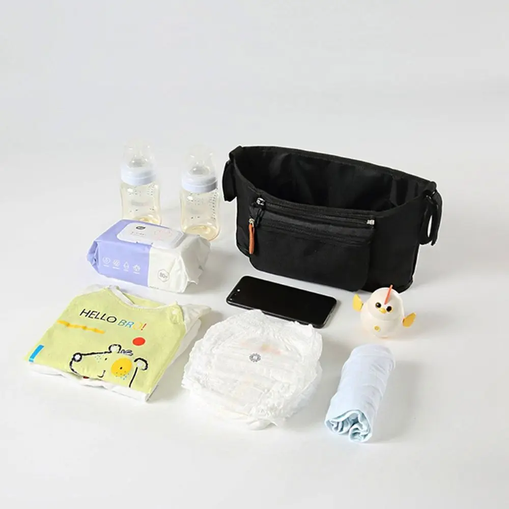 

Nappy Bags Baby Stroller Accessories Storage Bag Stroller Cup Holder Stroller Storage Bag Baby Pram Organizer Bottle Holder