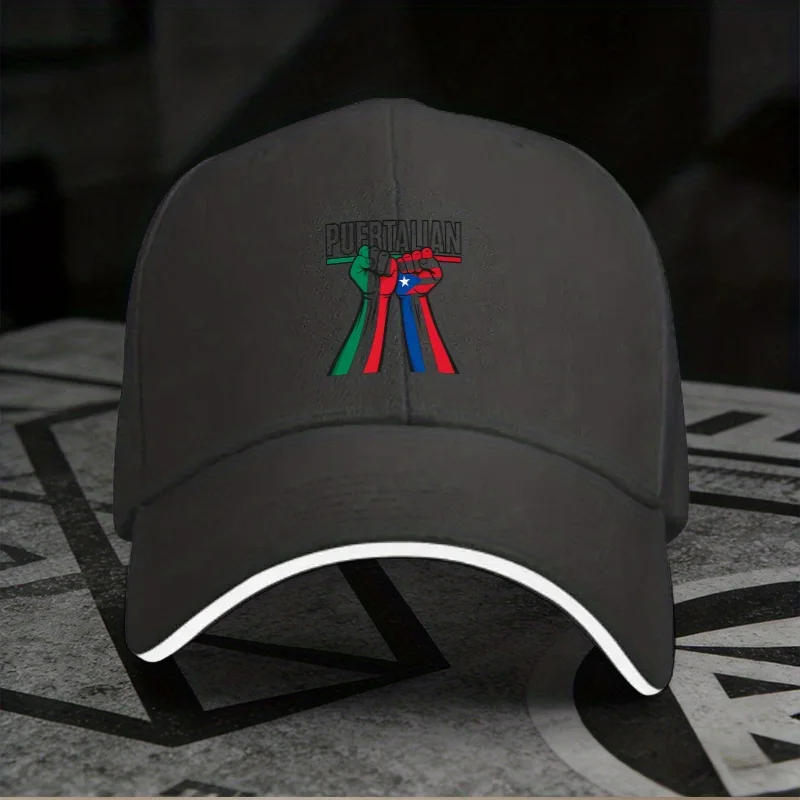 Nouvelle casquette de baseball ajustable avec motif geste de la main de l'unité, légère et imprimée, pour femme, style streetwear, pour homme