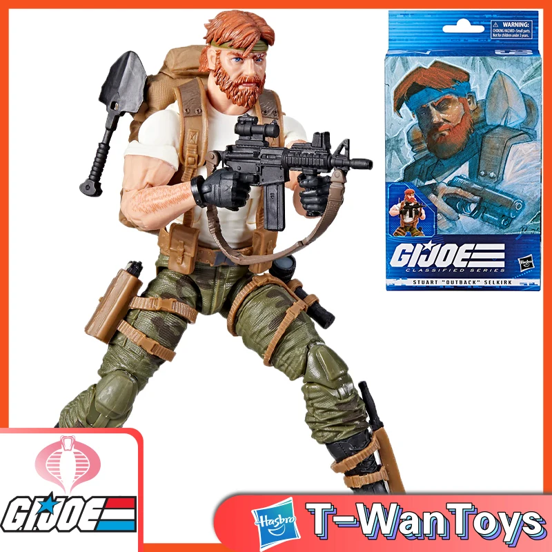 

Hasbro G.I. Joe Classified Series Stuart "outback" Selkirk 6-Inch-Scale(15Cm) Action Figure Original Genuine New Unopened