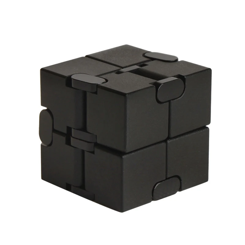 Infinity Cube Full Metal Aluminium EDC Hand For Autism Anxiety Stress Relief Toys Cool Gadgets Antiestrés Juguetes Ansiedad