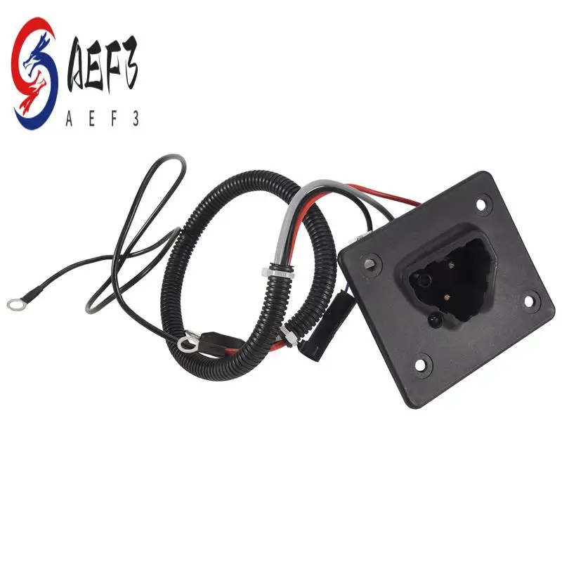 

AEF3-For EZGO TXT / RXV Charger Receptacle 48V Golf Cart With Delta-Q Charger 602529
