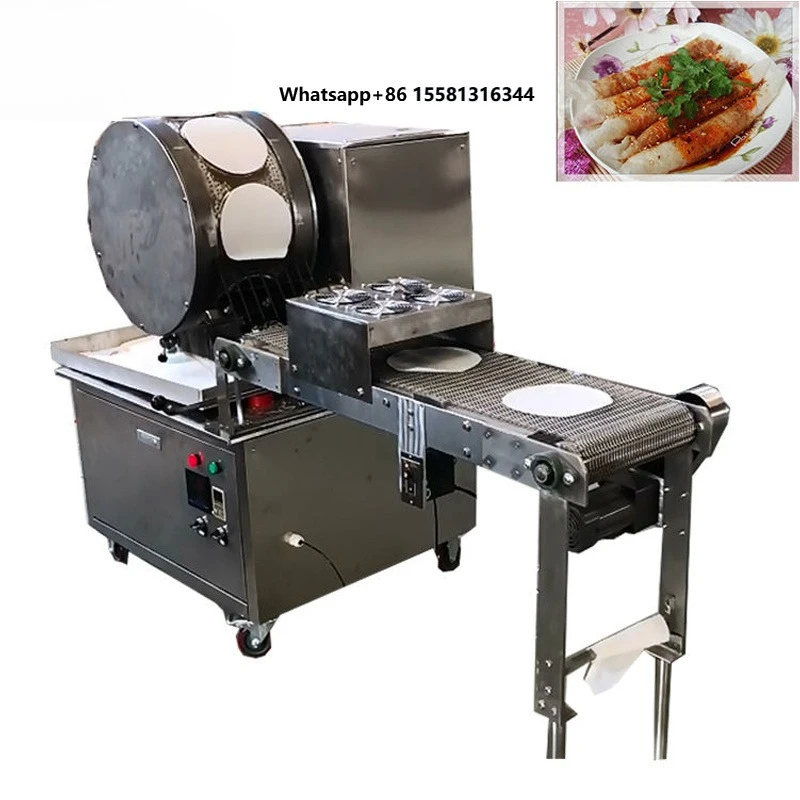 Automatic Commercial Stainless Steel Samosa Pelmeni Gyoza Maker Multifunctional Spring Roll Pastry Sheet Making Machine
