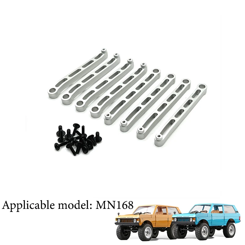 MN 1/12 MN168 RC 자동차 부품 개조 액세서리 금속 도어 브리지 금속 브리지 드라이브 샤프트 커플링 타이어