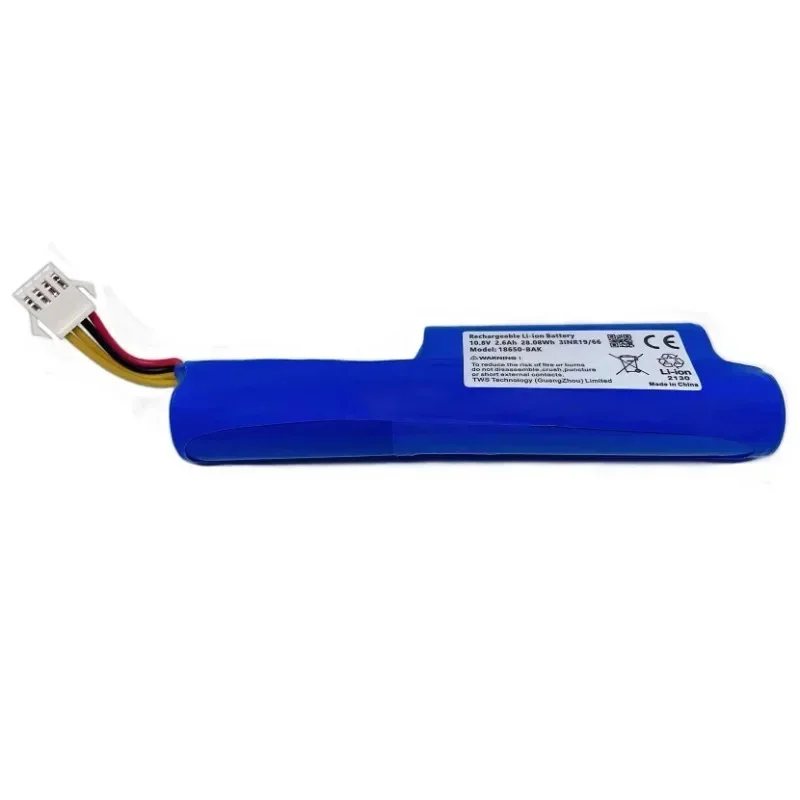 10.8V 6800mAh Li-ion Oplaadbare Batterij voor Redmond RV-R150 RV-R151 Vileda VR201 Petpro Robot Stofzuiger Batterij Packs