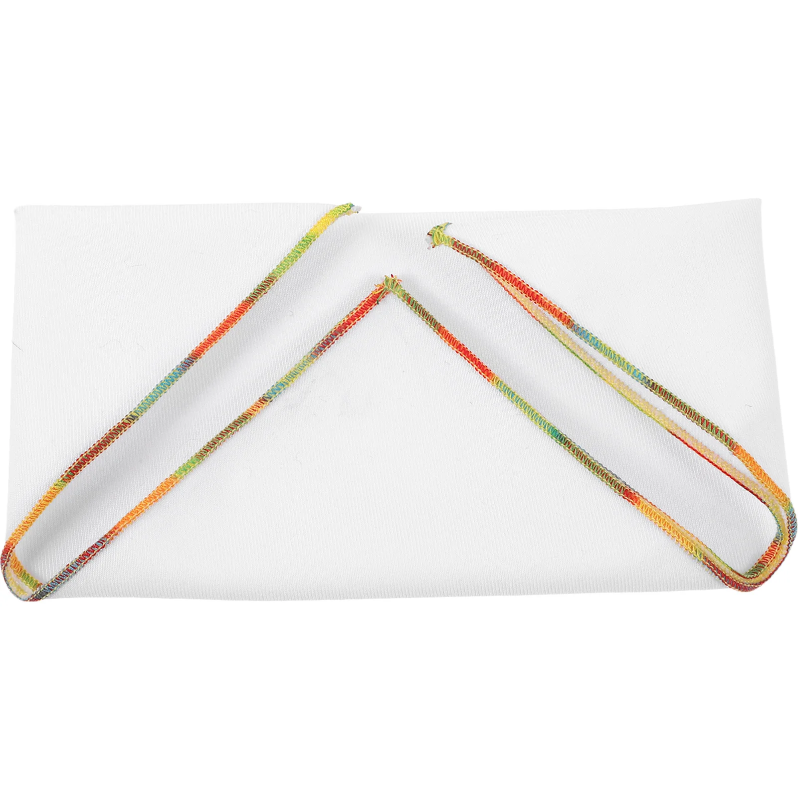 White Pocket Square for Men Classic Decorative Suit Handkerchief Business Wedding Graduation Formal Occasion Accessory