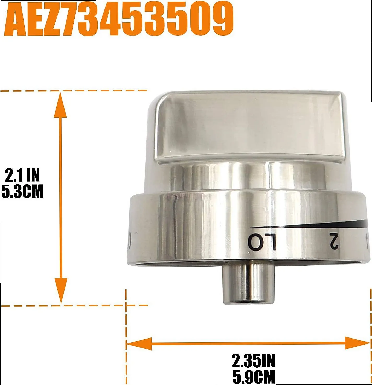 New AEZ73453509 Oven Stove Knob Assembly Replacement for AEZ72909008 Accessories
