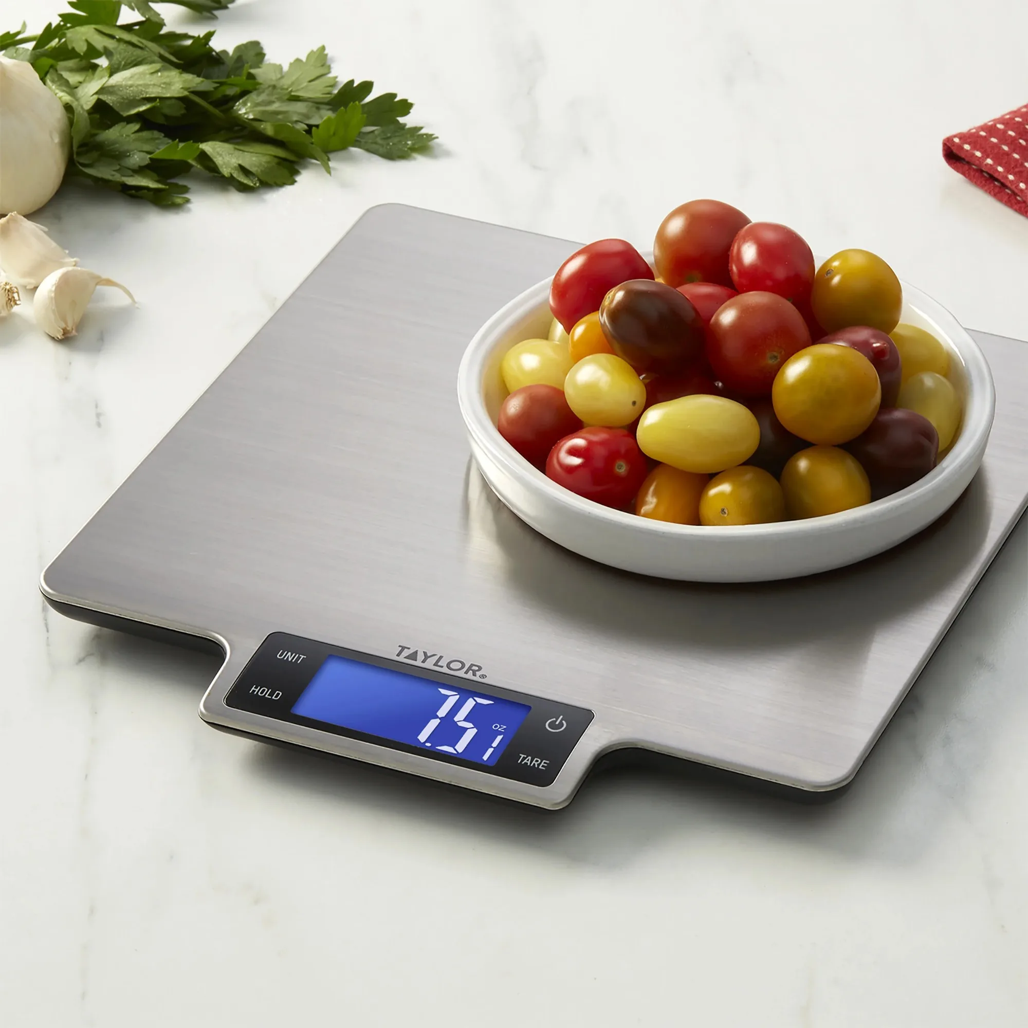 

22lb Ultra-Precise Digital Stainless Steel Kitchen Scale and Food Scale,Automatic Shut-Off