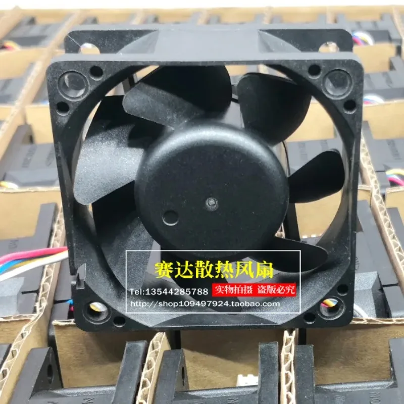 JFG For  XFAN RDH6025B4 6025 48V 0.18A 4 lines PWM large air volume cooling fan 60*60*25mm