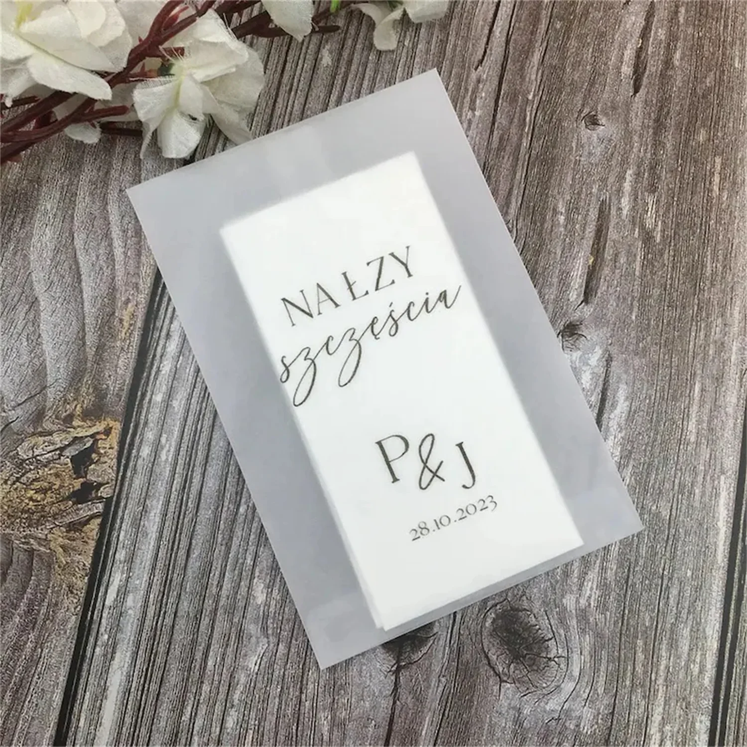 Personalised Happy Tears Wedding Tissue Packets, Favour Bags, Empty Wedding Tissue Bag, Packets, Custom Wedding Labels, Wedding view 2