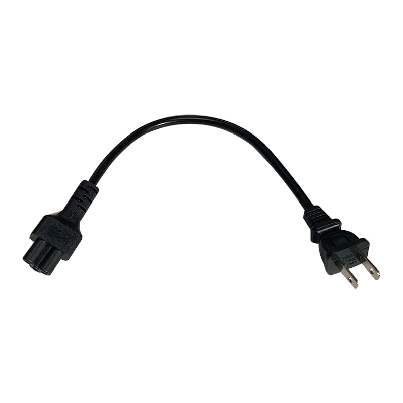 A35Q-US 1-15P TO C5 Japan Nema Plug 1-15P 2Pin To IEC320 C5 Wire Power Extension Cable Cord Adapter(US Plug)