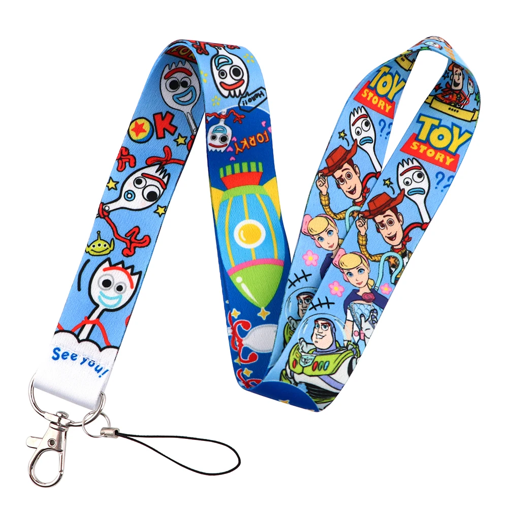 Stitch Cute Neck Strap Lanyards for Keys Keychain Badge Holder ID Credit Card Pass Hang Rope Lariat Accessories Gifts Wholesale image 4