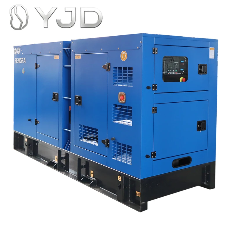 Factory Price 1100kw 125kva diesel Generator Set  400V 3Phase Silent Type for Home & Industrial Use