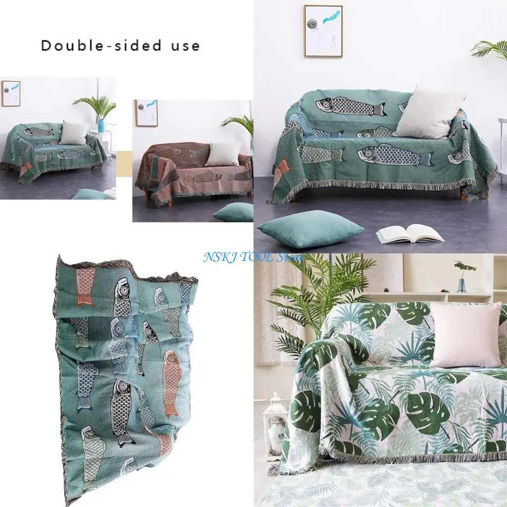 

L8RC Versatile Home Decor Throw Blanket Sofa Covers, Couch Cover Decoration Blanket