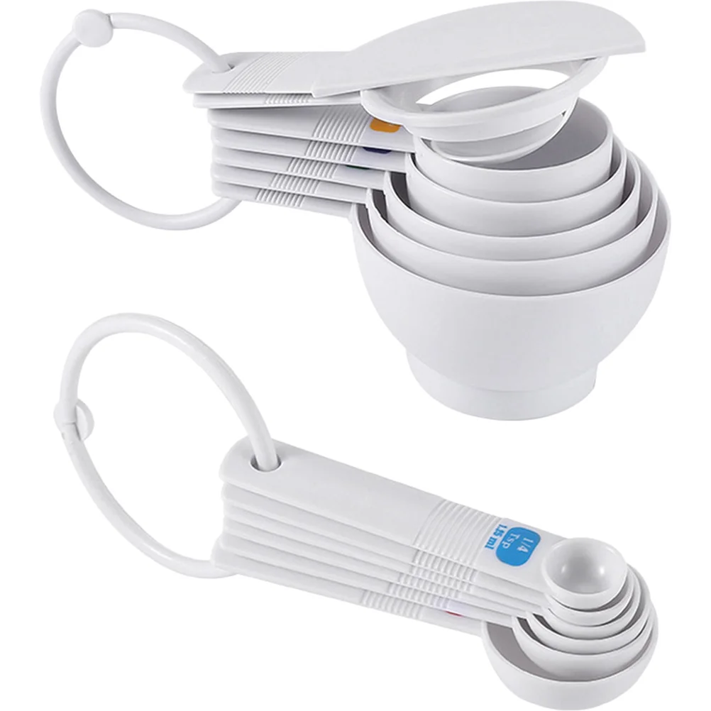 

1 Set Measuring Spoons Cups 1/4 1/2 3/4 1 Cup Scoop Egg Separator For Baking Kitchen Stackable Measure Cup Set Small Measuring