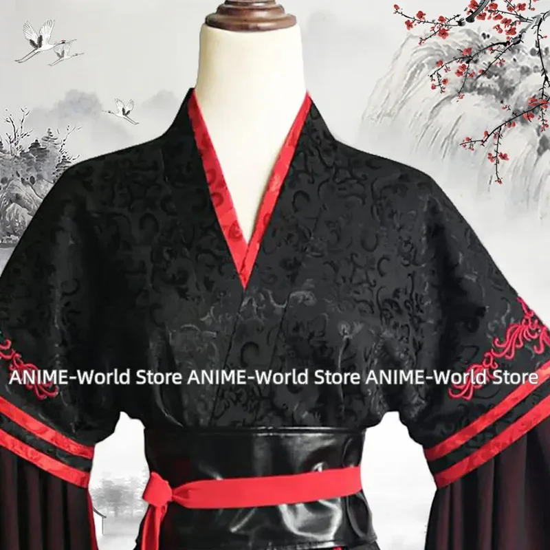 Wei Wuxian Cosplay Mo Xuanyu Costume Anime Cosplay Costume Wig Men