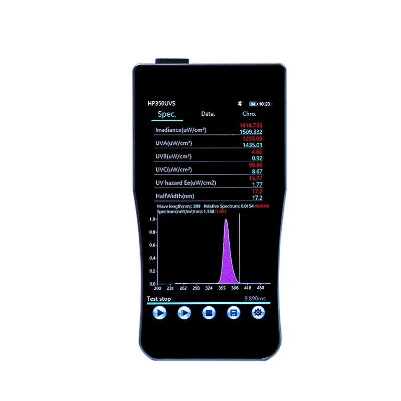 optical instruments mini light uv uvc uva uvb meter uv tester uv spectrometer
