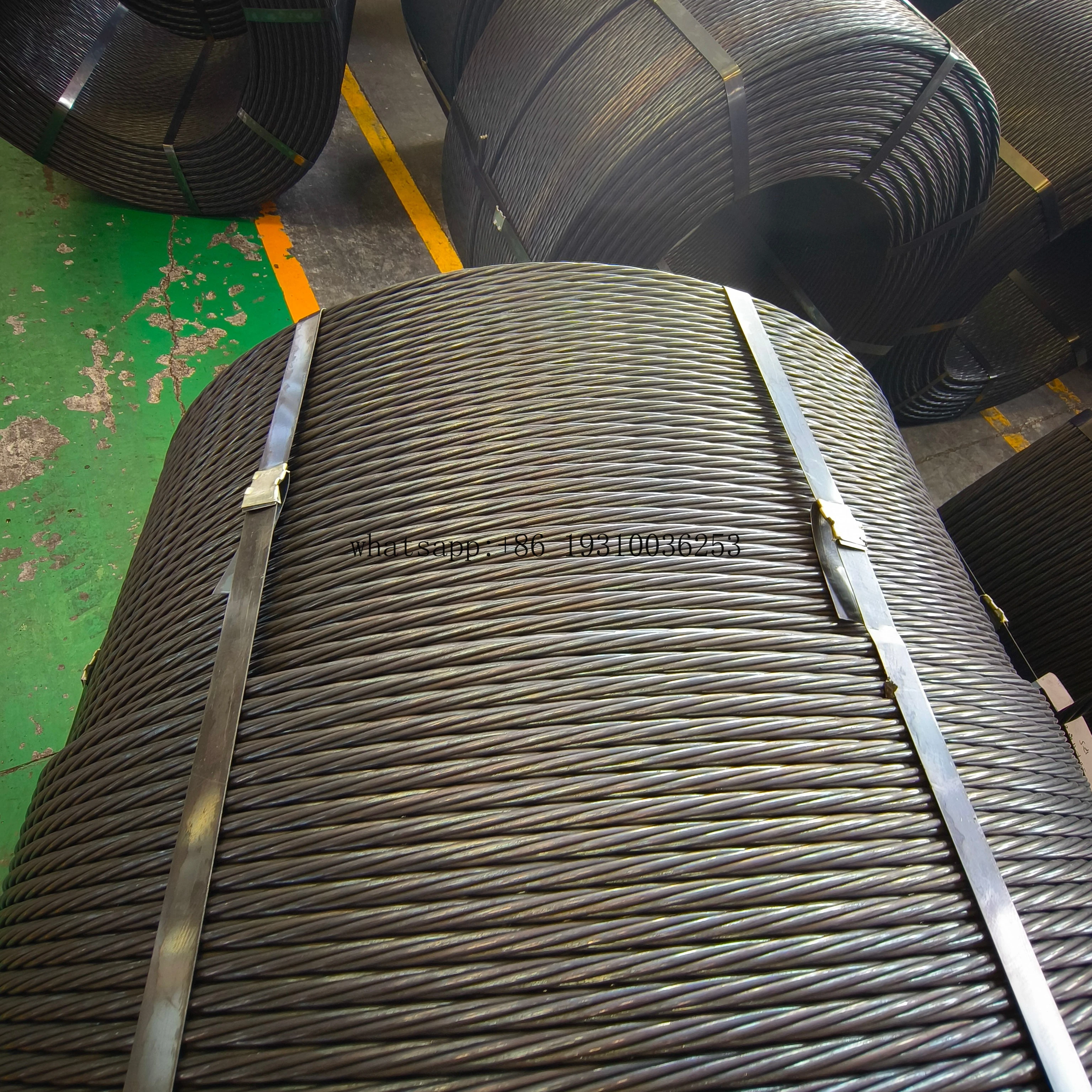 

Pre-Stress Steel Strand High Carbon Galvanized Steel Wire Rods Grade Carbon Steel Wire Rope For Bending Process