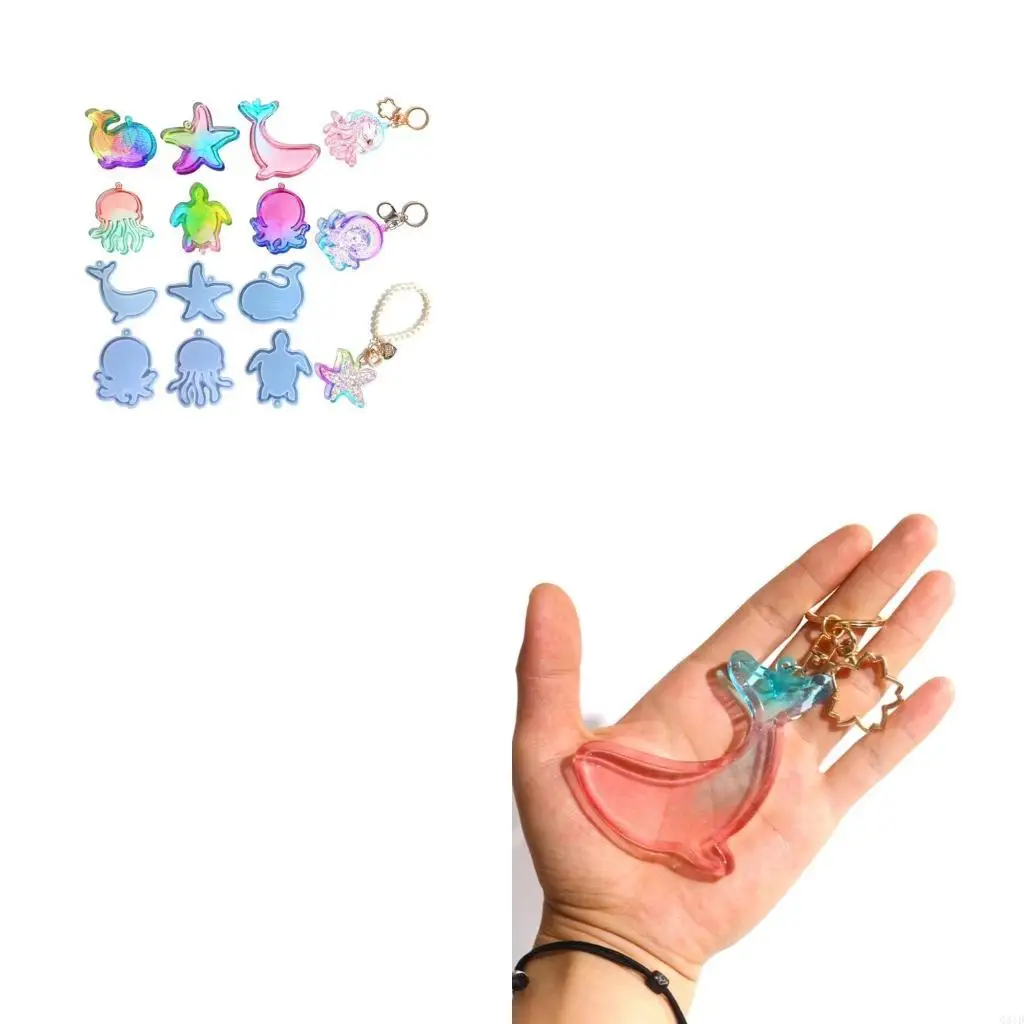 

Морские животные, зыбучие пески, силиконовые формы, эпоксидная смола, литейная форма, сделай сам, ремесло, брелок, подвеска,