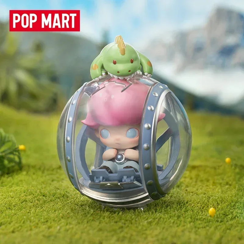 POP MART DIMOO Jurassic World Series Blind Box Spielzeug Kawaii Anime Action Figure Caixa Caja Überraschung Mystery Box Puppen Mädchen Geschenk