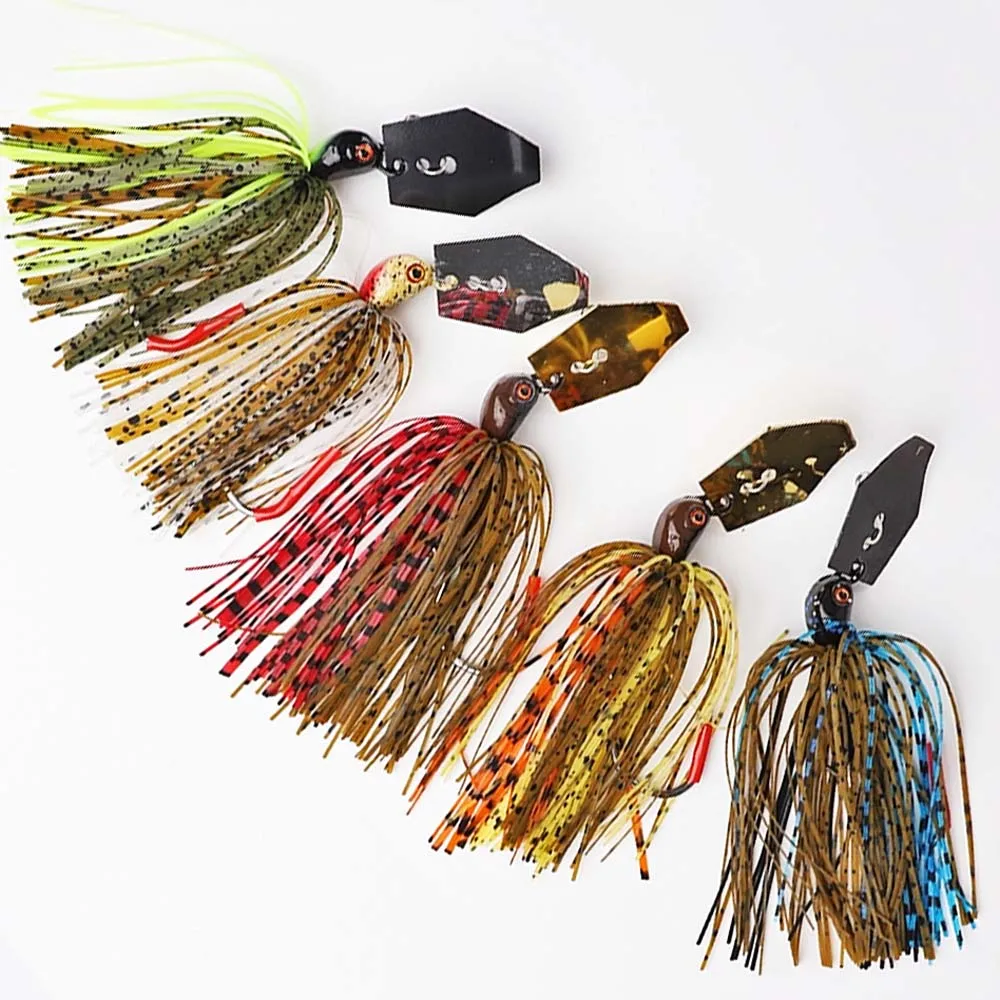 14 جرام/18 جرام سبينر إغراء باسبايت تهزهز الثرثرة الطعم سبينر الطعم الصيد السحر المروحة JH20 #5