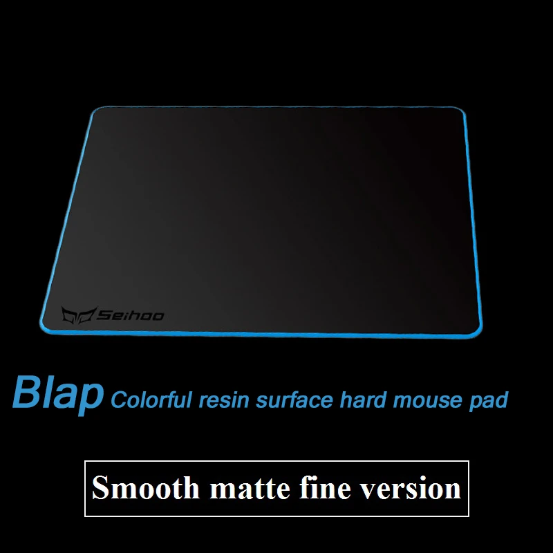 1 Piece Smooth Hard Mouse Pad Matte Resin Polymer Silicone Bottom Plastic Large Size Gaming Pad No Smell Mouse Mat for Gamer