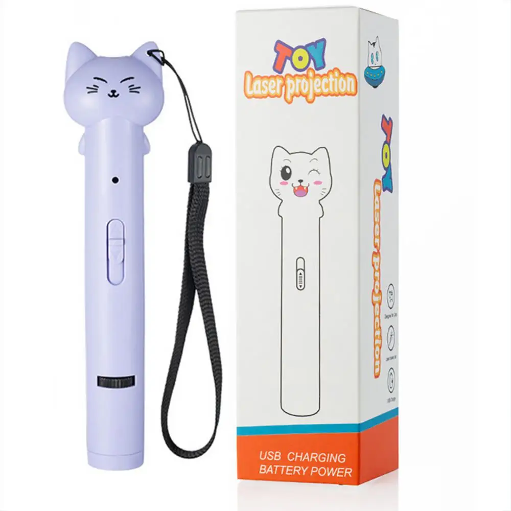 Pet Toy Entertaining Stimulating Colorful Highly Recommended Portable Trending Animal Toy Interactive Laser Toy For Cats Cat Toy