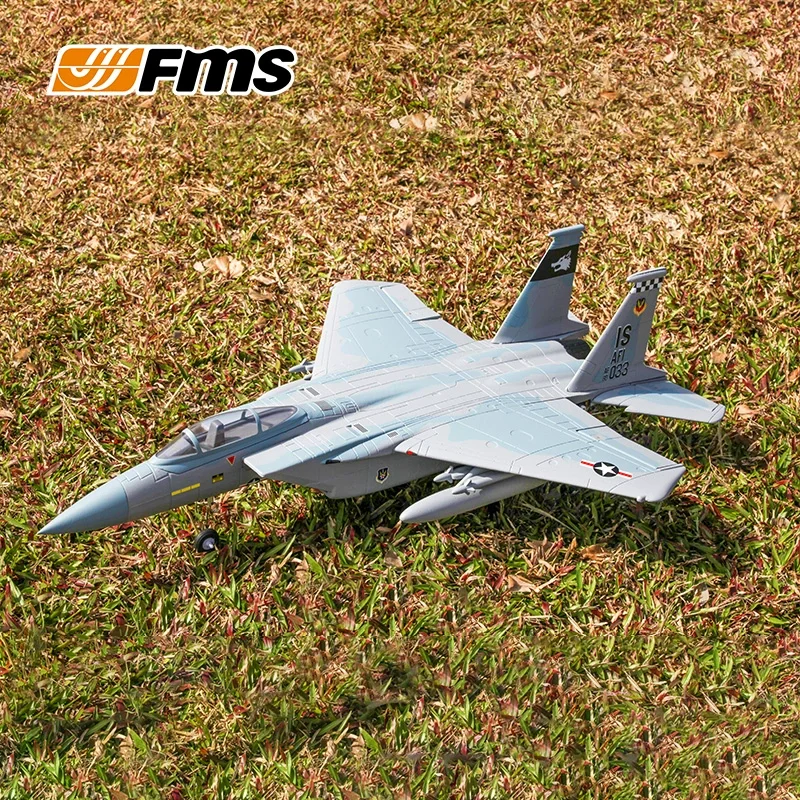 

Fms Full Scale Remote Control 64mm Channel Surge Power Simulation F-15 Eagle V2 Fixed Wing Foam Like Real Fighter Model