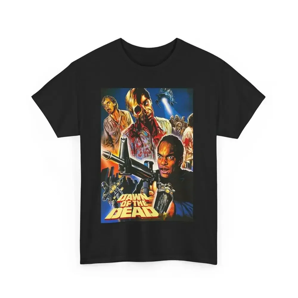 Dawn of the Dead 1978 George A Romero T shirt Fitted Unisex Cotton