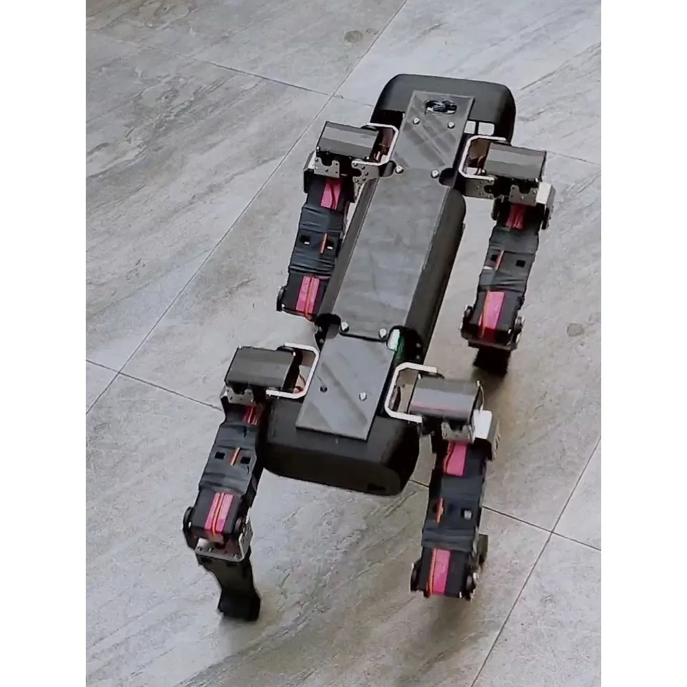 

Simplayer Robot Dog ROS Open Source AI Bionic Quadruped Robot Advanced Visual Version w/ Camera and Phone APP